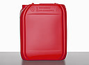 Plastic canister: 20,0 liter, colour: red