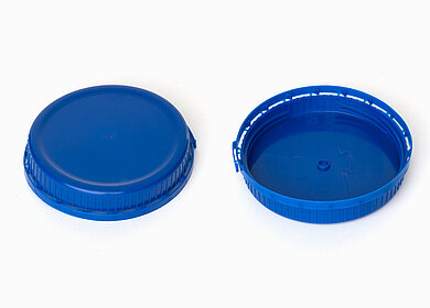 Schnappdeckel aus HDPE ø 80,0 mm Mündung
