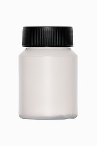 Screw lid can: 100 milliliter, colour: natural