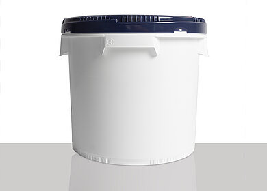 Screw lid bucket Click Pack: 15,0 liter, colour: white