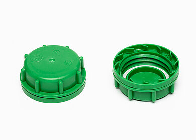 Grid screw joint of HDPE ø 61,0 mm mouth