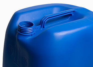Plastic canister: 60,0 liter, colour: blue Plastic canister: 60,0 liter, colour: blue