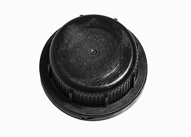 Screw lid OV of HDPE ø 45,0 mm mouth