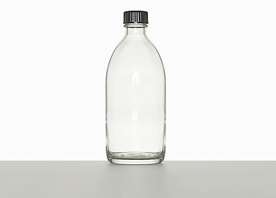 Enghalsglas: 250 Milliliter, Farbe: klar