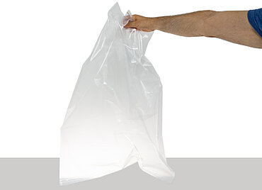 Flat bag of LD-PE