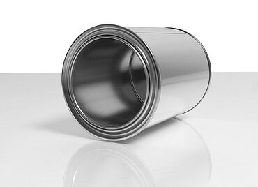 Ring lid can: 500 milliliter, colour: blank Ring lid can: 500 milliliter, colour: blank
