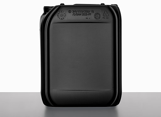 Kunststoffkanister: 20,0 Liter, Farbe: schwarz