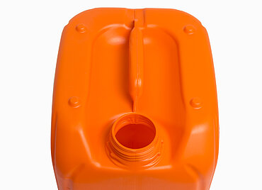 Kunststoffkanister: 10,0 Liter, Farbe: orange