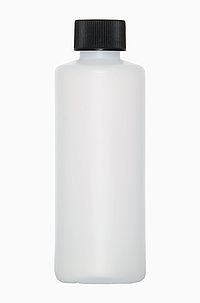 Kunststoff Rundflasche R 200/25: 200 Milliliter, Farbe: natur
