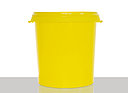 Plastic hobbock: 30,0 liter, colour: yellow