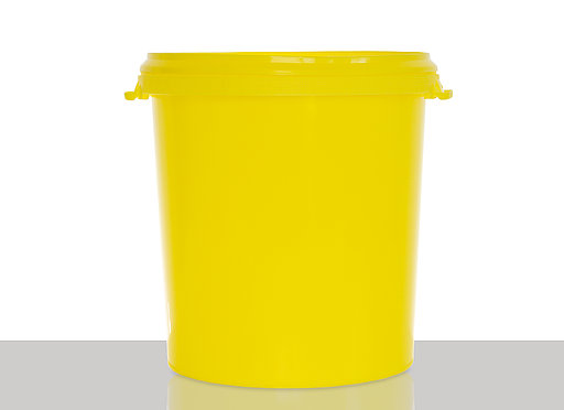 Kunststoff Hobbock: 30,0 Liter, Farbe: gelb