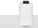 Plastic canister: 5,0 liter, colour: white