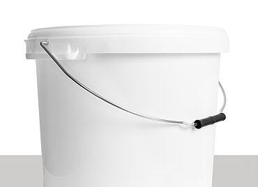 Kunststoff Hobbock: 27,5 Liter, Farbe: weiß Kunststoff Hobbock: 27,5 Liter, Farbe: weiß