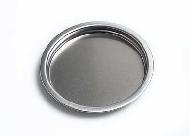 Ring-lid closure of Tinplate ø 108,0 mm mouth
