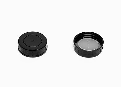 screw top of PP ø 45,0 mm mouth
