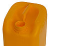 Plastic canister: 5,0 liter, colour: orange