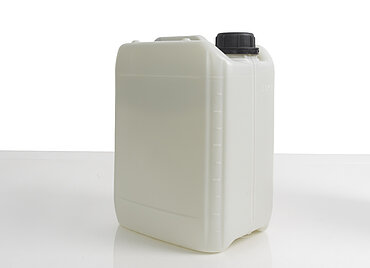 Kunststoffkanister ECO: 5,0 Liter, Farbe: grauweiß