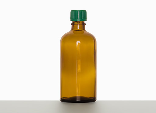 Dropper bottle: 100 milliliter, colour: brown