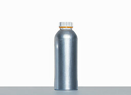 Aluminiumflasche Rundschulter i.l.