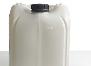 Kunststoffkanister ECO: 20,0 Liter, Farbe: grauweiß Kunststoffkanister ECO: 20,0 Liter, Farbe: grauweiß