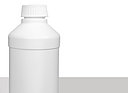 Round bottle FRZG 500/28: 500 milliliter, colour: white