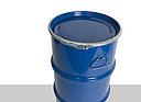 Stahlblech Hobbock zyl.: 60,0 Liter, Farbe: blau RAL 5010