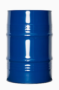 Stahlblech Garagenfass: 60,0 Liter, Farbe: blau RAL 5010
