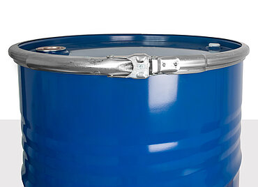 Stahlblech Deckelspundfass i.l.: 216,0 Liter, Farbe: blau RAL 5010 Stahlblech Deckelspundfass i.l.: 216,0 Liter, Farbe: blau RAL 5010