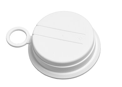 Plastic cap 56x4 of PP