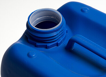 Kunststoffkanister: 5,0 Liter, Farbe: blau Kunststoffkanister: 5,0 Liter, Farbe: blau