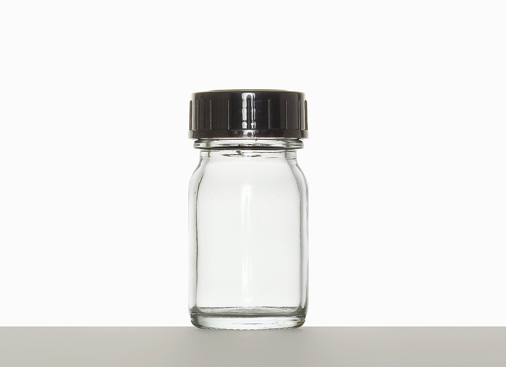 Weithalsglas, 30 ml aus Glas in klar