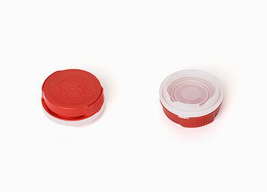 Closure of PP ø 42,0 mm mouth
