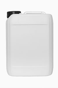 Kunststoffkanister: 5,0 Liter, Farbe: weiß