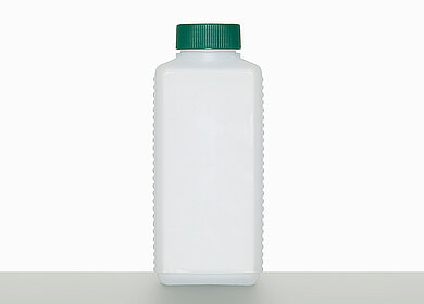 Square bottle H 500/40: 500 milliliter, colour: natural