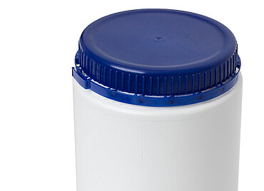 UN screw cap can: 1,6 liter, colour: white UN screw cap can: 1,6 liter, colour: white