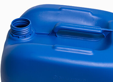 Kunststoffkanister: 30,0 Liter, Farbe: blau