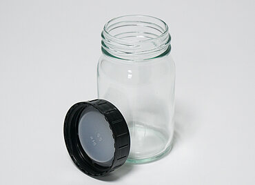 Wide neck bottle: 200 milliliter, colour: clear Wide neck bottle: 200 milliliter, colour: clear