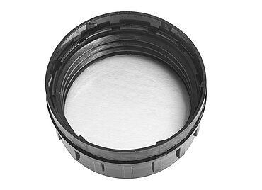 Screw lid OV of HDPE ø 50,0 mm mouth