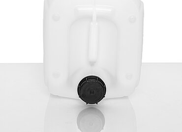 Plastic canister: 25,0 liter, colour: natural