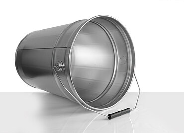 Weißblecheimer: 20,0 Liter, Farbe: blank Weißblecheimer: 20,0 Liter, Farbe: blank