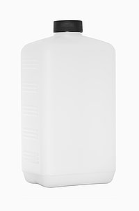 Kunststoff Vierkantflasche: 2,0 Liter, Farbe: natur