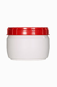 Total opening drum: 17,0 liter, colour: white
