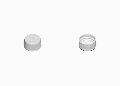 closure of HDPE ø 28,0 mm mouth