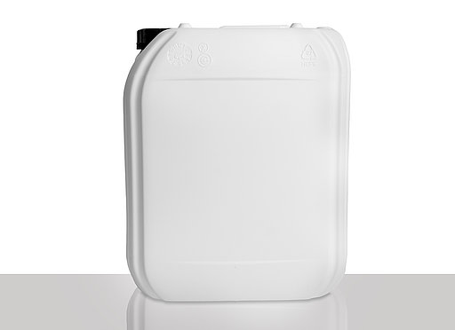 Plastic canister: 20,0 liter, colour: white
