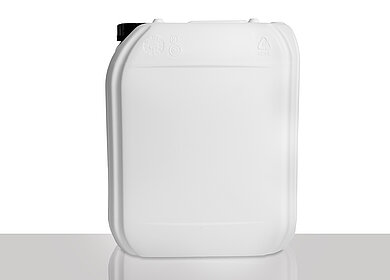 Kunststoffkanister: 20,0 Liter, Farbe: weiß