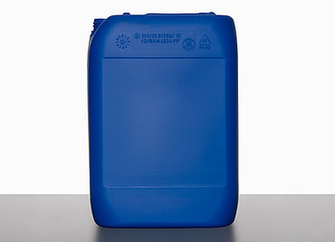 Kunststoffkanister: 22,0 Liter, Farbe: blau