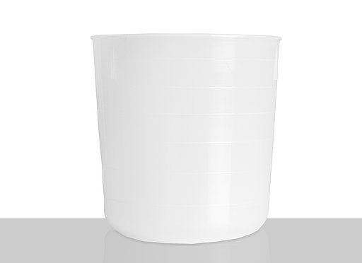 Laborbecher: 350 Milliliter, Farbe: natur