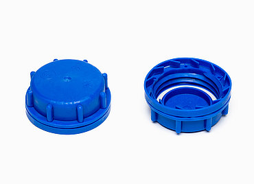 Schraubdeckel OV aus HDPE ø 61,0 mm Mündung