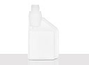 Kunststoff Dosierflasche 1-Neck/25: 250 Milliliter, Farbe: natur