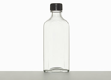 Meplat bottle: 100 milliliter, colour: clear